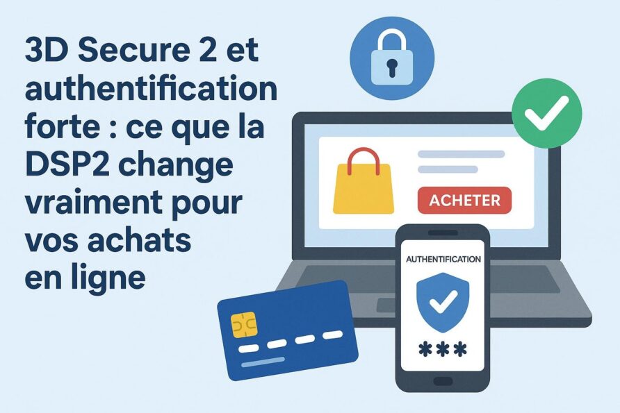 3D Secure 2 et authentification forte : ce que la DSP2 change vraiment pour vos achats en ligne