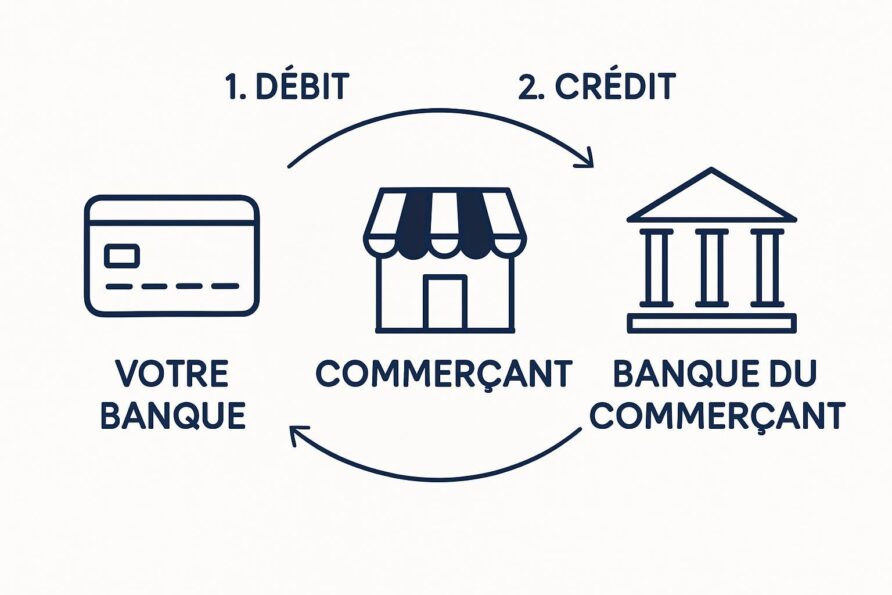 Que se passe-t-il vraiment entre votre banque et celle du commerçant pendant un paiement ?